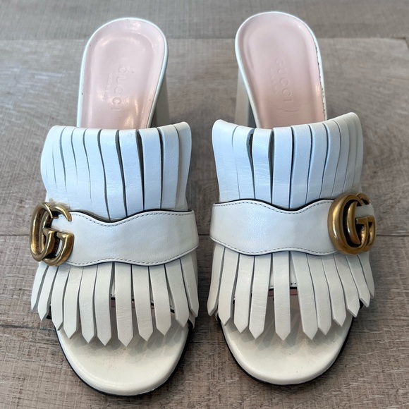 GUCCI Fringe Mules - Picture 4 of 9